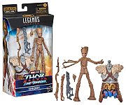 Thor: Love and Thunder Marvel Legends Series Actionfigur 2022 Marvel\'s Korg BAF #6: Groot 15 cm