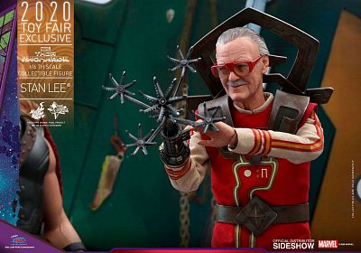 Thor Ragnarok Movie Masterpiece Actionfigur 1/6 Stan Lee Hot Toys Exclusive 30 cm