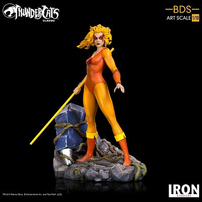 Thundercats BDS Art Scale Statue 1/10 Cheetara 20 cm --- BESCHAEDIGTE VERPACKUNG