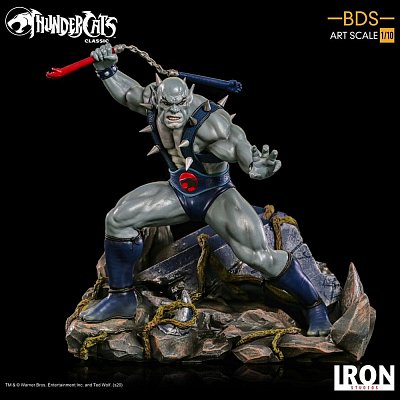 Thundercats BDS Art Scale Statue 1/10 Panthro 18 cm --- BESCHAEDIGTE VERPACKUNG