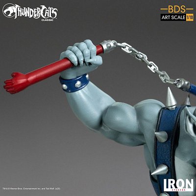 Thundercats BDS Art Scale Statue 1/10 Panthro 18 cm --- BESCHAEDIGTE VERPACKUNG