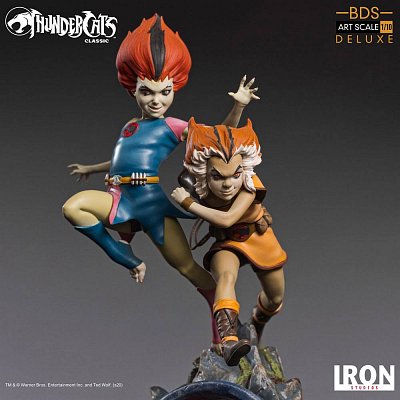 Thundercats BDS Art Scale Statue 1/10 WilyKit & WilyKat Deluxe 22 cm