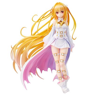 To Love-Ru Darkness PVC Statue 1/6 Golden Darkness White Transformer Ver. 20 cm --- BESCHAEDIGTE VERPACKUNG