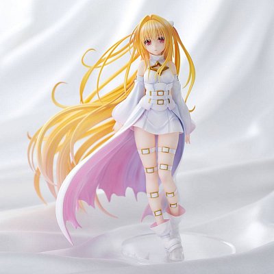 To Love-Ru Darkness PVC Statue 1/6 Golden Darkness White Transformer Ver. 20 cm --- BESCHAEDIGTE VERPACKUNG