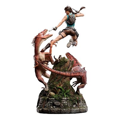 Tomb Raider Statue 1/4 Lara Croft The Lost Valley 80 cm - Stark beschädigte Verpackung