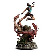 Tomb Raider Statue 1/4 Lara Croft The Lost Valley 80 cm - Stark beschädigte Verpackung