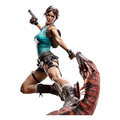 Tomb Raider Statue 1/4 Lara Croft The Lost Valley 80 cm - Stark beschädigte Verpackung