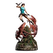 Tomb Raider Statue 1/4 Lara Croft The Lost Valley 80 cm - Stark beschädigte Verpackung