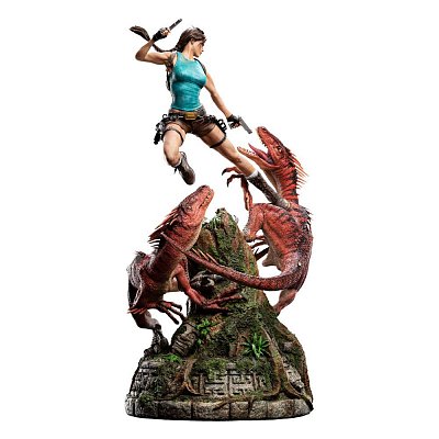 Tomb Raider Statue 1/4 Lara Croft The Lost Valley 80 cm - Stark beschädigte Verpackung