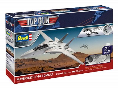 Top Gun Easy-Click Modellbausatz 1/72 F-14 Tomcat 27 cm