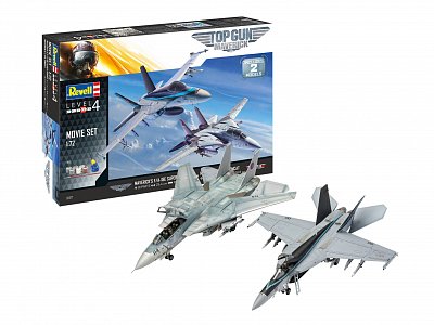 Top Gun Easy-Click Modellbausatz Set 1/72 F-14D Super Tomcat & F/A-18E Super Hornet - Beschädigte Verpackung