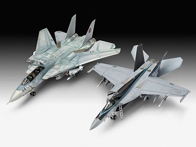 Top Gun Easy-Click Modellbausatz Set 1/72 F-14D Super Tomcat & F/A-18E Super Hornet - Beschädigte Verpackung