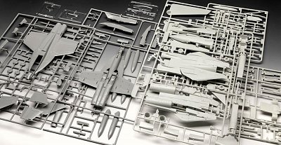 Top Gun Easy-Click Modellbausatz Set 1/72 F-14D Super Tomcat & F/A-18E Super Hornet - Beschädigte Verpackung