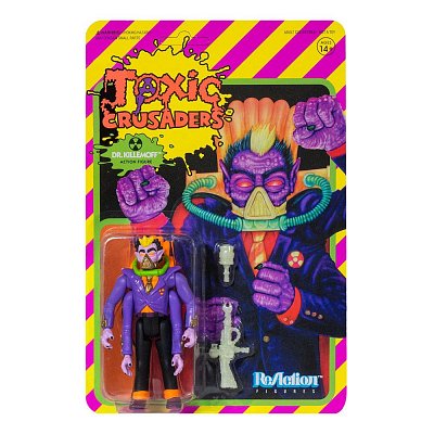 Toxic Crusaders ReAction Actionfigur Wave 1 Dr. Killemoff 10 cm