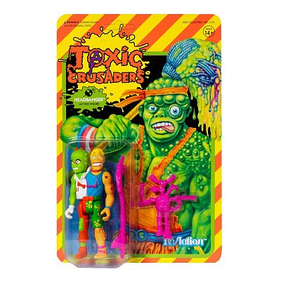 Toxic Crusaders ReAction Actionfigur Wave 1 Headbanger 10 cm