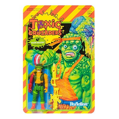 Toxic Crusaders ReAction Actionfigur Wave 1 Major Disaster 10 cm