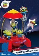 Toy Story D-Stage PVC Diorama Alien\'s Rocket Deluxe Edition 15 cm --- BESCHAEDIGTE VERPACKUNG