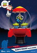 Toy Story D-Stage PVC Diorama Alien\'s Rocket Deluxe Edition 15 cm --- BESCHAEDIGTE VERPACKUNG