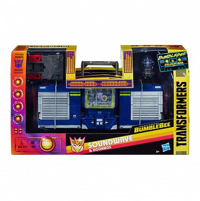 Transformers Bumblebee Greatest Hits Actionfigur Soundwave & Doombox 23 cm