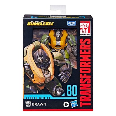Transformers: Bumblebee Studio Series Deluxe Class Actionfigur 2022 Brawn 11 cm