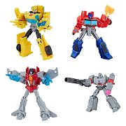 Transformers Buzzworthy Bumblebee Actionfiguren 4er-Pack Warriors 14 cm