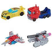 Transformers Buzzworthy Bumblebee Actionfiguren 4er-Pack Warriors 14 cm