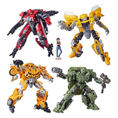 Transformers Buzzworthy Bumblebee Studio Series Deluxe Class Actionfiguren 2021 Wave 1 Sortiment (8)