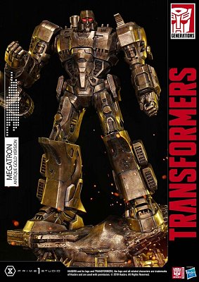 Transformers: G1 Statue Megatron Antique Gold 60 cm