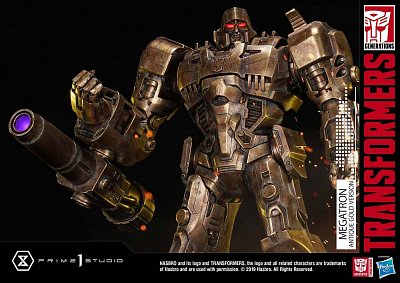 Transformers: G1 Statue Megatron Antique Gold 60 cm