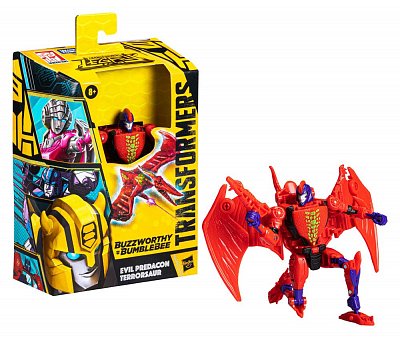 Transformers Generations Legacy Buzzworthy Bumblebee Deluxe Class Actionfigur 2022 Evil Predacon Terrorsaur 14 cm
