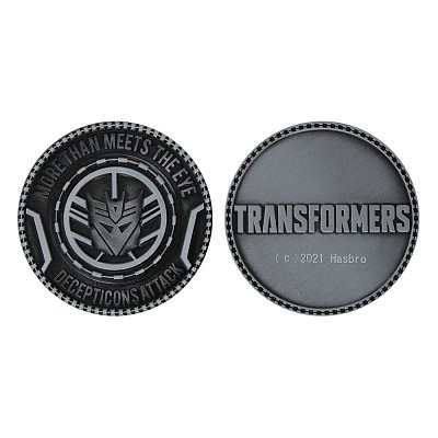 Transformers Medaillen-Set Autobots & Decepticons Limited Edition