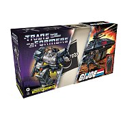 Transformers x G.I. Joe Mash-Up Megatron H.I.S.S. Tank mit Cobra Baroness Actionfigur 27 cm