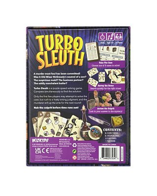 Turbo Sleuth Brettspiel *Englische Version*