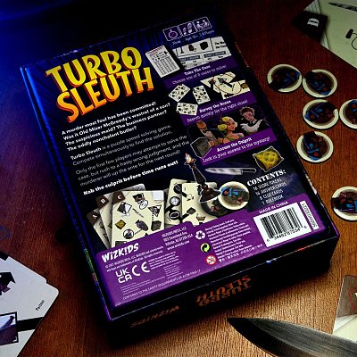 Turbo Sleuth Brettspiel *Englische Version*