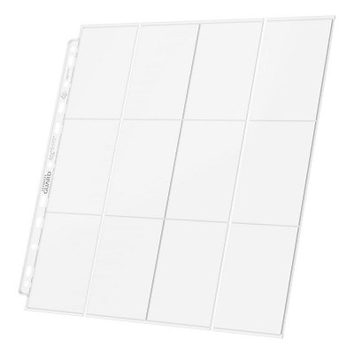 Ultimate Guard 24-Pocket QuadRow Pages Side-Loading Transparent (10)