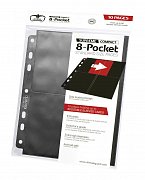 Ultimate Guard 8-Pocket Compact Pages Side-Loading Schwarz (10)