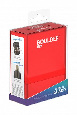 Ultimate Guard Boulder Deck Case 40+ Standardgröße Ruby