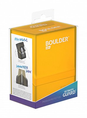 Ultimate Guard Boulder Deck Case 60+ Standardgröße Amber