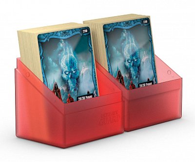 Ultimate Guard Boulder Deck Case 80+ Standardgröße Ruby