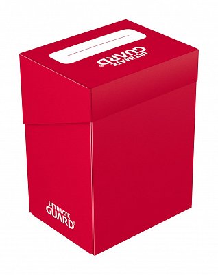 Ultimate Guard Deck Case 80+ Standardgröße Rot