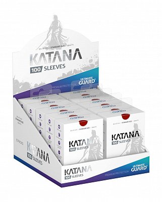 Ultimate Guard Katana Sleeves Standardgröße Rot (100)