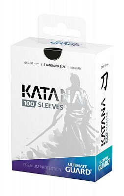 Ultimate Guard Katana Sleeves Standardgröße Schwarz (100)