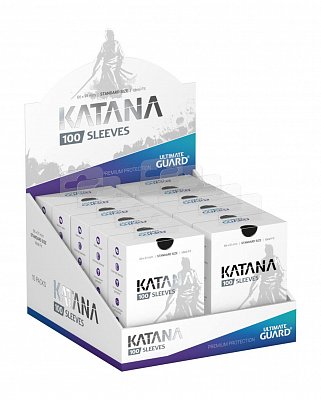 Ultimate Guard Katana Sleeves Standardgröße Schwarz (100)