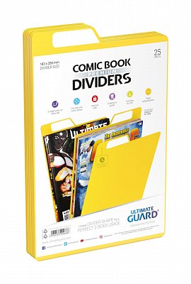 Ultimate Guard Premium Comic Book Dividers Gelb (25)