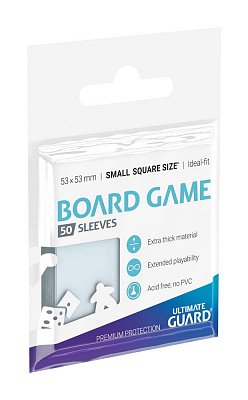 Ultimate Guard Premium Sleeves für Brettspielkarten Quadratisch Klein (50)