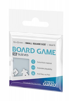 Ultimate Guard Premium Sleeves für Brettspielkarten Quadratisch Klein (50)