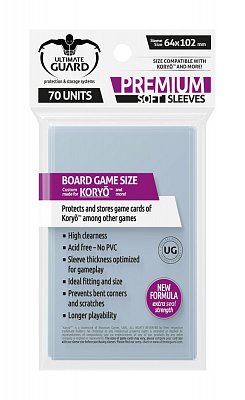 Ultimate Guard Premium Soft Sleeves für Brettspielkarten Koryó™ (70)