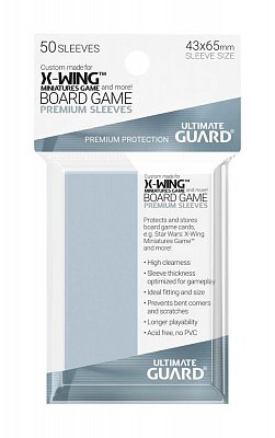 Ultimate Guard Premium Soft Sleeves für Brettspielkarten X-Wing™ Miniatures Game (50)
