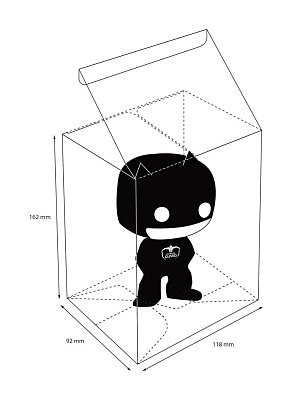 Ultimate Guard Schutzhülle Protective Case für Funko POP!™ Figuren im Thekendisplay (40)