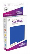 Ultimate Guard Supreme UX Sleeves Japanische Größe Matt Blau (60)